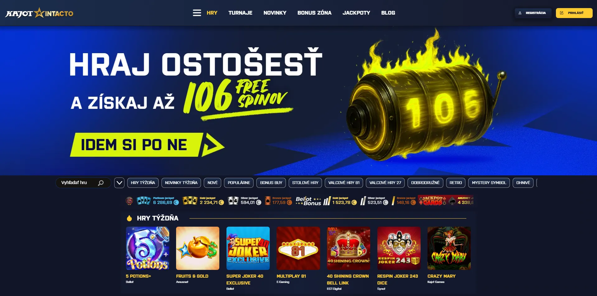 Hry v online kasina Slovensko